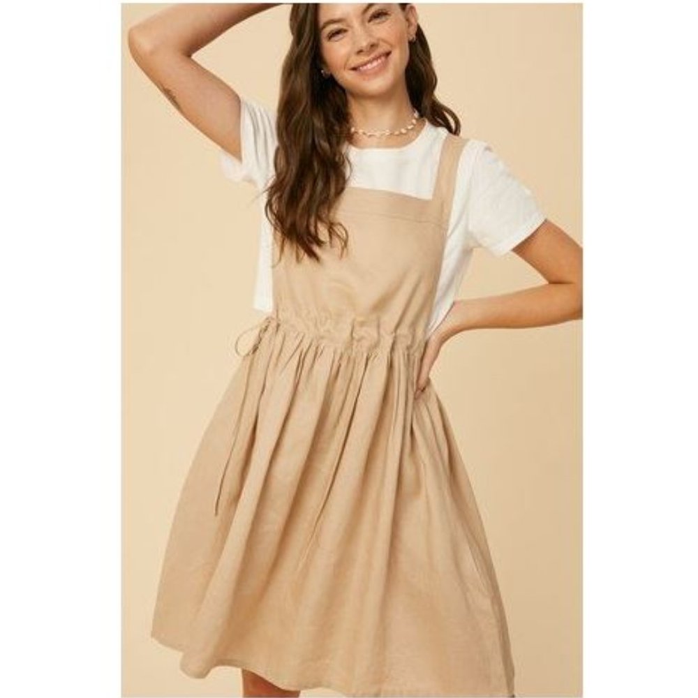 LIsticle Linen Apron Dress